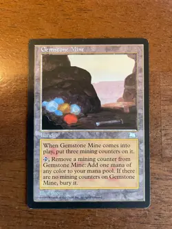MTG Gemstone Mine - Weatherlight LP - Image 1