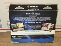 New, Sealed! Wizards of the Coast Magic: The Gathering Doctor Who Commander Deck - Image 2