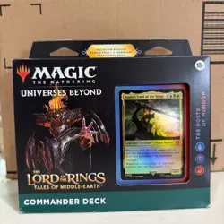 MtG Lord of the Rings: Tales of Middle Earth Commander Deck Hosts of Mordor NEW! - Image 1