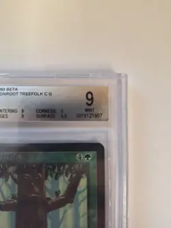 Magic The Gathering Beta Ironroot Treefolk BGS 9. Surface 9.5. - Image 3