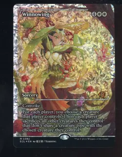 2026 MTG ECL English Showcase Fracture Foil #0392 Winnowing - Image 1