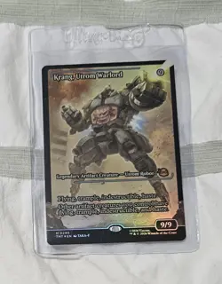 Krang, Utrom Warlord (Showcase) #290 (Foil) (NM) TMT Magic MTG - Image 2