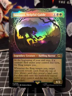 MTG FOIL Smeagol, Helpful Guide 330 Showcase - The Lord of the Rings #330 NM - Image 1