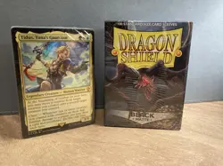 MTG Final Fantasy Counter Blitz Sealed Commander Deck + Matte Black Sleeves Pack - Image 1