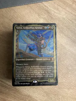 MTG MH3 Creative Energy Sealed Commander Deck + Matte Black Sleeves Pack - Image 2