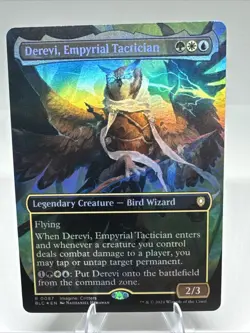 Derevi, Empyrial Tactician (Borderless) Commander: Bloomburrow Foil - Image 1