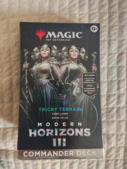 Magic the Gathering MTG - Modern Horizons 3 Commander Deck - Tricky Terrain - Image 1