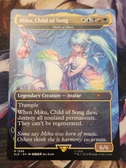 MTG Secret Lair Drop - Hatsune Miku - Child Of Alara - English NM - Image 1