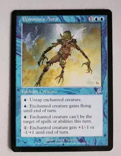 Pemmin's Aura Scourge Regular NM Near Mint MTG - Image 1