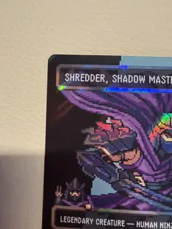 Shredder, Shadow Master SURGE FOIL 8 BIT PIXEL 088 - Image 5