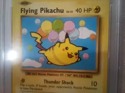 2016 Pokemon XY Evolutions FLYING PIKACHU 110/108 SECRET RARE PSA 8 NM-MT - Image 2