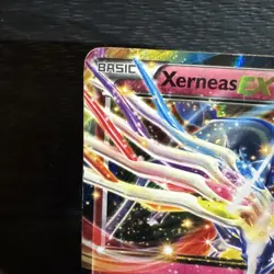 Pokemon TCG Xerneas-EX XY07/211 XY Black Star Promos Holo LP 2014 - Image 2
