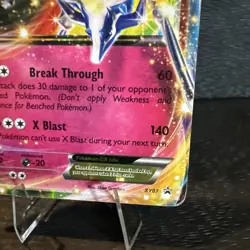 Pokemon TCG Xerneas-EX XY07/211 XY Black Star Promos Holo LP 2014 - Image 4