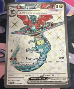 2024 Pokemon Twilight Masquerade Dragapult EX Full Art No.200 - Image 1