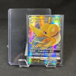 Dragonite GX - 37/70 - Ultra Rare Sun & Moon: Dragon Majesty Pokemon LP - Image 1