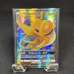 Dragonite GX - 37/70 - Ultra Rare Sun & Moon: Dragon Majesty Pokemon LP - Image 2