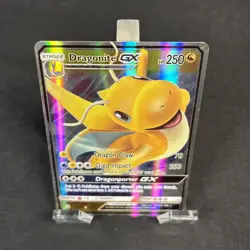Dragonite GX - 37/70 - Ultra Rare Sun & Moon: Dragon Majesty Pokemon LP - Image 4