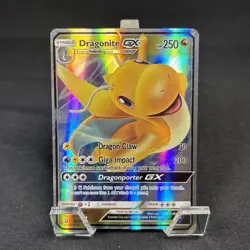 Dragonite GX - 37/70 - Ultra Rare Sun & Moon: Dragon Majesty Pokemon LP - Image 5