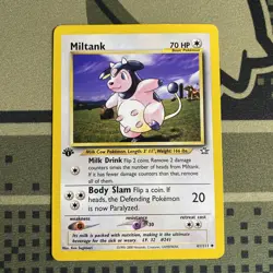 Pokemon Miltank 1st Edition Neo Genesis 41/111 Uncommon LP/MP - Image 1