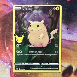 Pikachu 005/025 Holo - Celebrations - 25th Anniversary Pokemon TCG Card - NM - Image 1