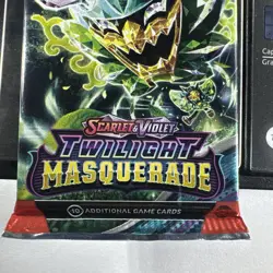 22.54g Pokemon TCG Twilight Masquerade Booster Pack (SEALED)✅ - Image 2