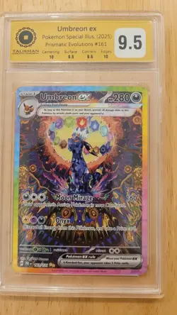 Umbreon ex 161/131 Special Illustration Rare Prismatic Evolutions Pokemon - Image 1