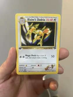 Blaine's Dodrio 2000 Pokemon Gym Challenge 1st Edition #32/132 * Near Mint - Image 1