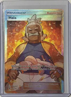 Hala & Professor's Research - Pokemon TCG Full Art Ultra Rare Trainer Lot - Image 2