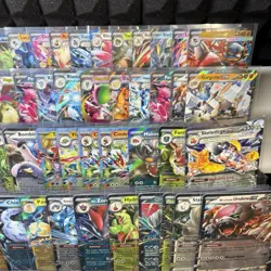 Pokemon 62 English EX Card Lot Bulk Mega Evolutions Scarlet Violet Nm Sleeved - Image 3