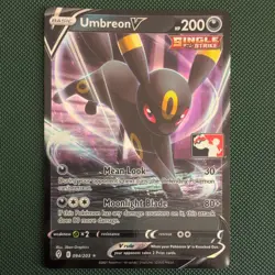 Pokemon TCG Umbreon V Evolving Skies 094/203 Prize Pack Stamped - Image 1