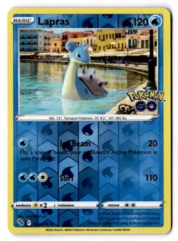 Lapras 023/078 Pokemon GO Reverse Holofoil LP - Image 1