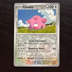 Chansey 133/167 Pokemon Twilight Masquerade SV06 Reverse Holo Common NM - Image 1