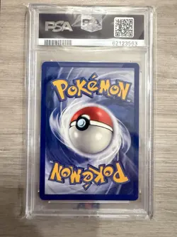 1999 Pokemon Shadowless Machoke PSA 9 Mint #34 Base Set - Image 2