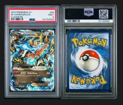 2014 Pokemon XY M Charizard EX 69/106 Flashfire PSA 9 - Image 2