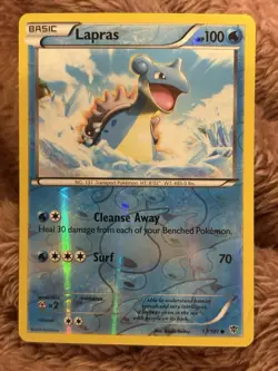 Pokemon TCG - Lapras 17/101 Reverse Holo Common - Plasma Blast - Image 1