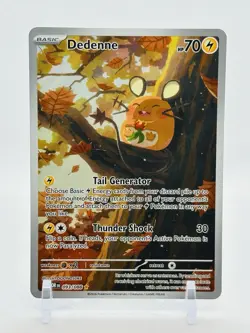 2026 Pokemon Perfect Order Dedenne 093/088 Illustration Rare EN English ME03 - Image 1