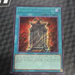 Yu-Gi-Oh! TCG Illusion Gate MZMU-EN023 1st Edition Secret Rare NM - Image 1