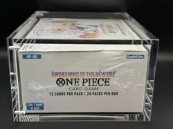 One Piece TCG OP-05 Awakening Of The New Era Booster Box SEALED w/Acrylic - Image 5
