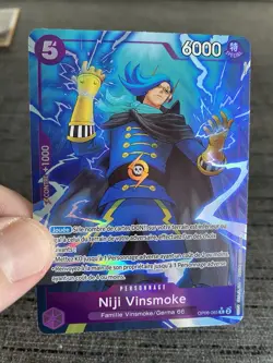 Carte One Piece Card Game Niji Vinsmoke OP06-065 Rare V2 FOIL PRB01 Francais - Image 4