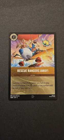 Disney Lorcana Promo I Rescue Rangers Away! (10/P2) I EN I NM - Image 1