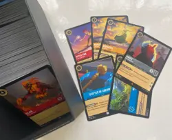 Disney Lorcana TCG 500 Card Lot - Mixed Set All Sets (C/UC/Rare/Super Rare/Foil) - Image 2