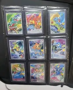 Pokemon TCG First Partner Series 1 Complete 9 Card Promo Set NM Pack Fresh - Image 1