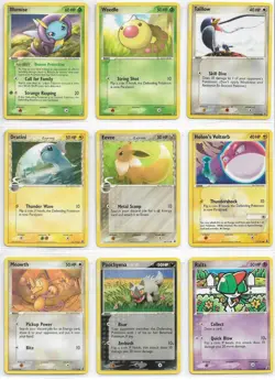 Lot of 10 different Ex Delta Species Pokemon cards NM-MT Pictured Front and Back - Image 1