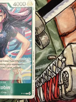 Nico Robin (Heroines Battle Pack) P-111 One Piece Promotion Cards - Image 3