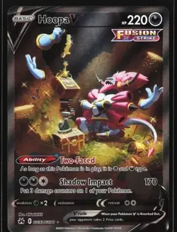 Hoopa V GG53/GG70 Crown Zenith: Galarian Gallery Ultra Rare Pokemon Card - Image 1