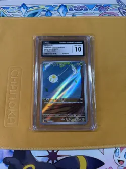 🕷🕷 CGC 10 Tarountula 079/078 AR Art Rare Violet ex sv1V Pokemon Card - Image 1