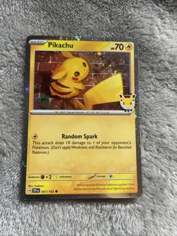 Pikachu (Pokemon Day 2026) 051/162 Miscellaneous Cards & Products Holo - Image 1