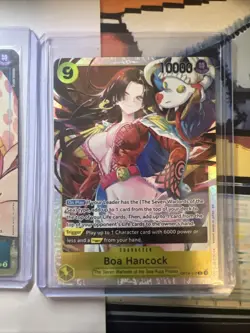 One Piece Card Game Boa Hancock Holo Lot of 3 - Image 4