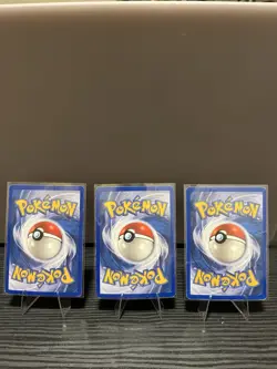 Pokemon TCG Lot of 3 WoTC cards Rapidash 51, Ho-oh 52, Suicune 53 - MP/HP/DMG - Image 2