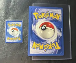 2002 Hitmonchan 2 Jumbo Pokemon Card Gold Winner Oversized Vintage Nintendo - Image 2